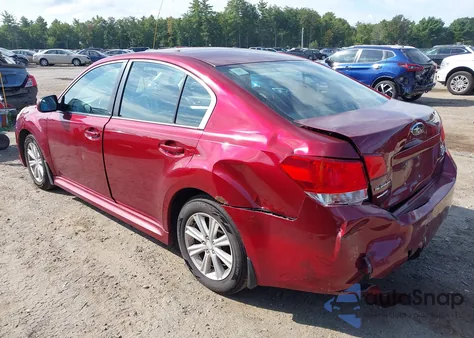 2012 Subaru Legacy 2.5I Premium из США, поврежденный, VIN 4S3BMBG64C3038319